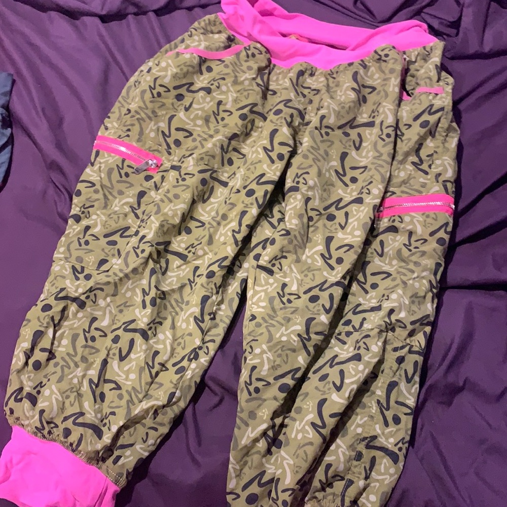 Camo zumba pants